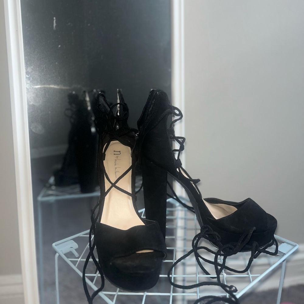 Nicole By Nicole Miller Strappy Pumps W8